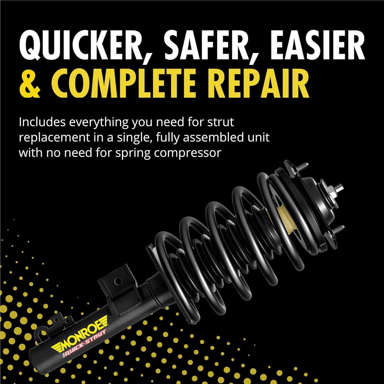 Monroe Quick-Strut 172722 – Conjunto de amortiguador y muelle helicoidal para Hyundai Tucson