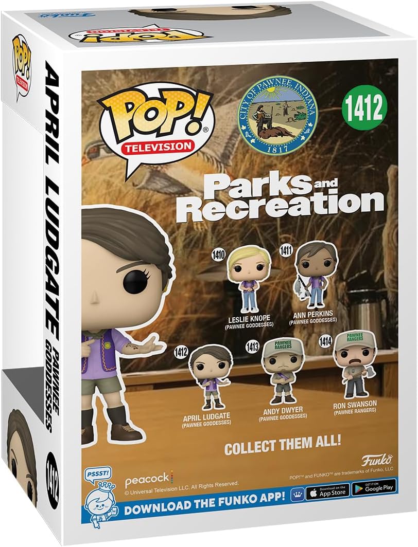 Funko Pop! TV Parques y Recreación – April Ludgate Pawnee Goddesses