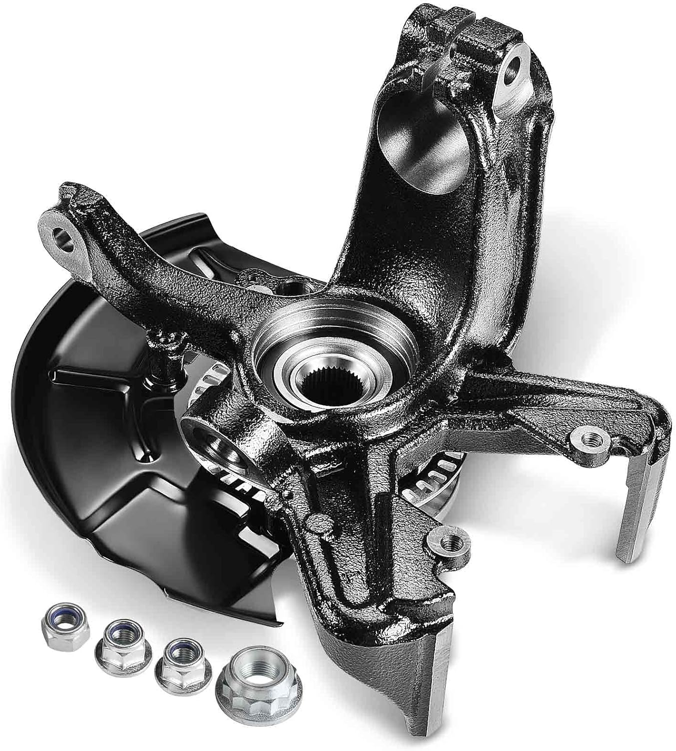 A-Premium Conjunto de cubo de cojinete de dirección delantera y cojinete de rueda compatible con Volkswagen Beetle 1998-2010, Golf 1999-2006 y 2010,
