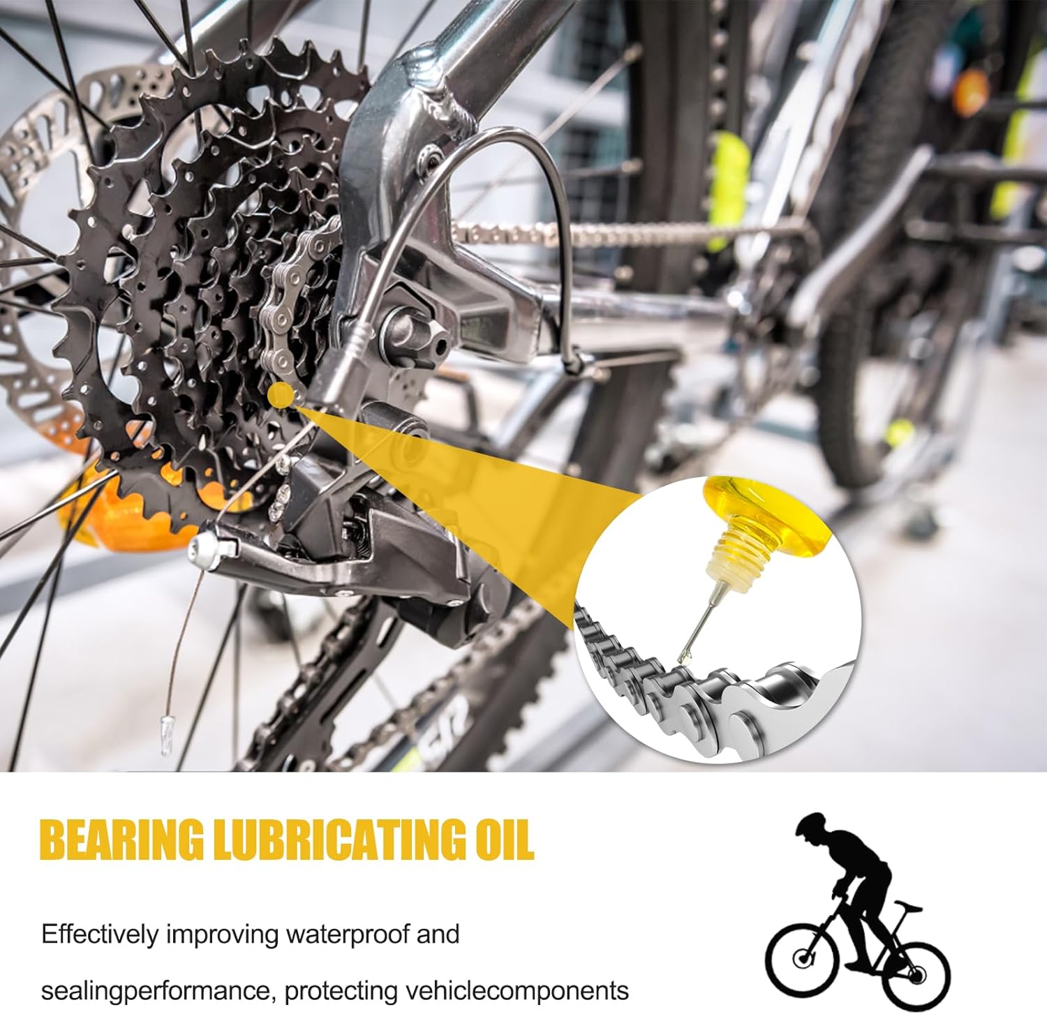 Skateboard Bearing Oil Speed Ball Bearing Oil 1 oz Bearing Lubricant Fast Super Smooth Bearing Lube for Skateboard, Longboard, Scooter, Inline