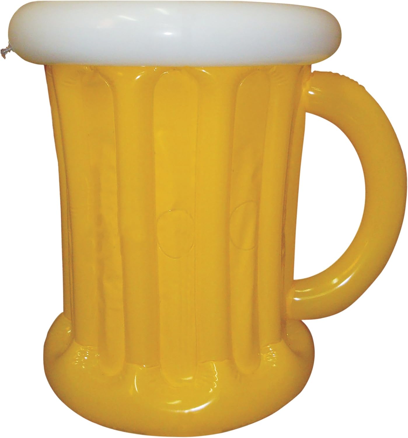 Windy City Novelties Hielera inflable para taza de cerveza al aire libre, patio trasero, barbacoa, fiesta en la piscina, 4 de julio, suministros de