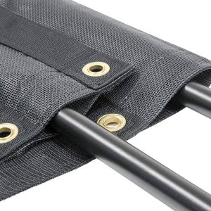 Mytee Products Lona de malla para camión volquete de 5 pies 6 pulgadas x 14 pies con doble bolsillo y ojales de 5 pulgadas y 18 onzas, lona para Mytee Products Lona de malla para camión volquete de 5 pies 6 pulgadas x 14 pies con doble bolsillo y ojales de 5 pulgadas y 18 onzas, lona para