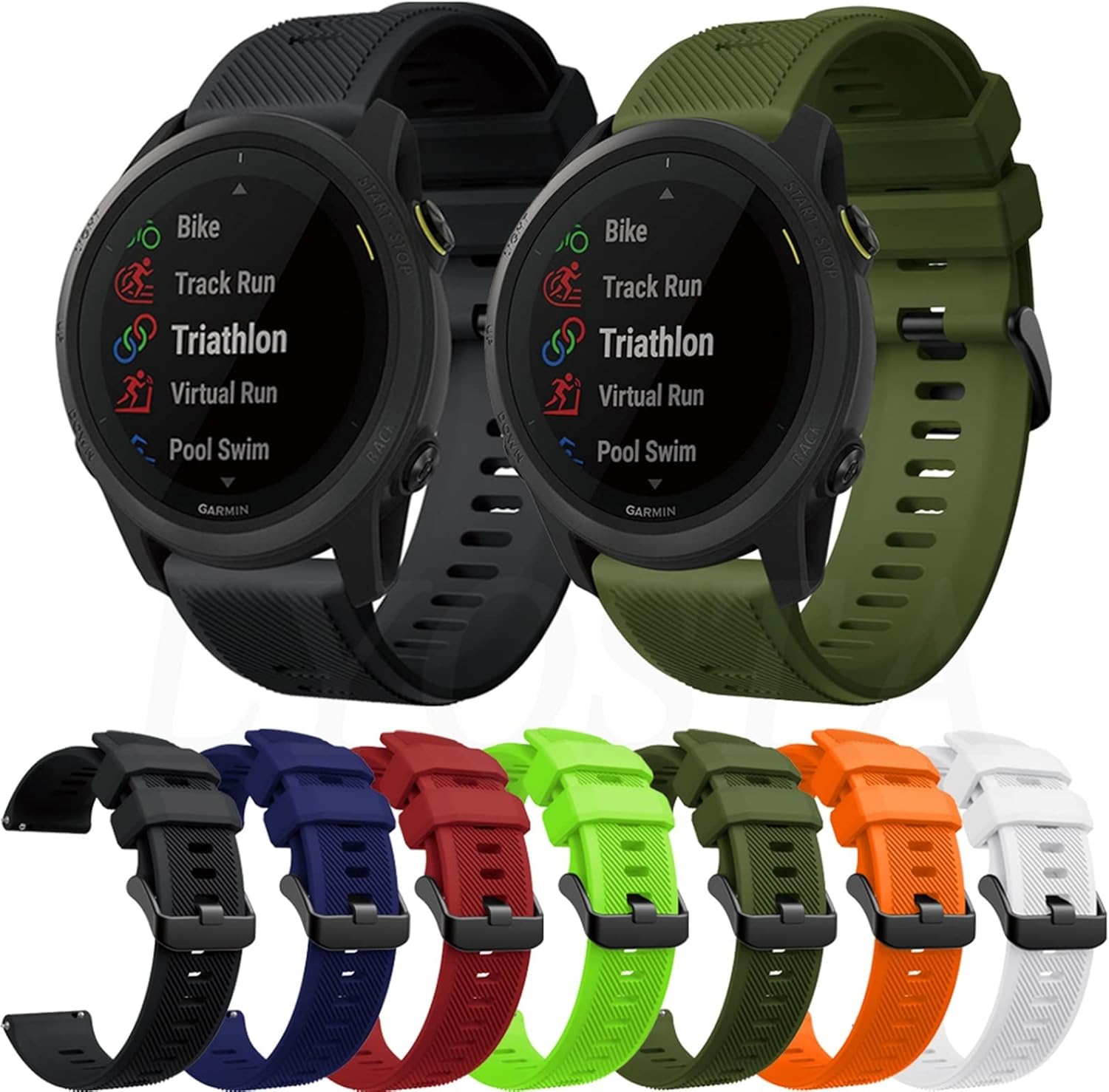 22mm Silicone Strap For Garmin Forerunner 745 Smartwatch Bracelet For Huawei Magic2 GT 2 46mm Correa Belt Accessories Wristband