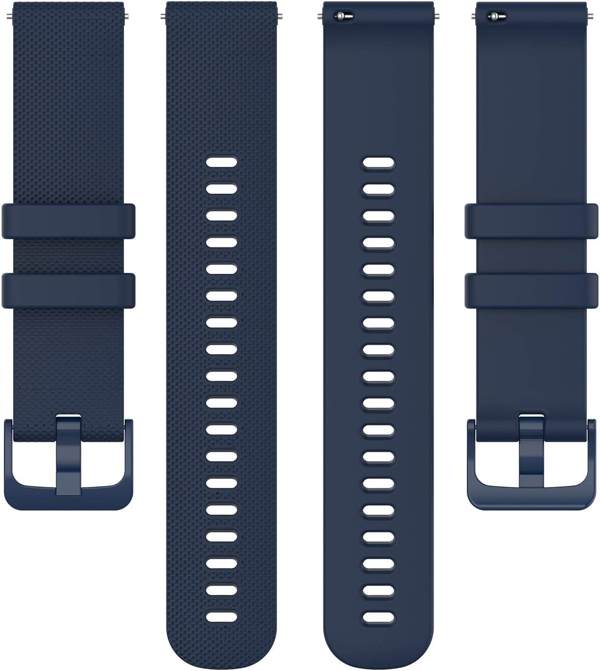 FitTurn Correa de silicona suave y colorida compatible con Garmin Venu Sq Watch de repuesto de liberación rápida, correa deportiva compatible con