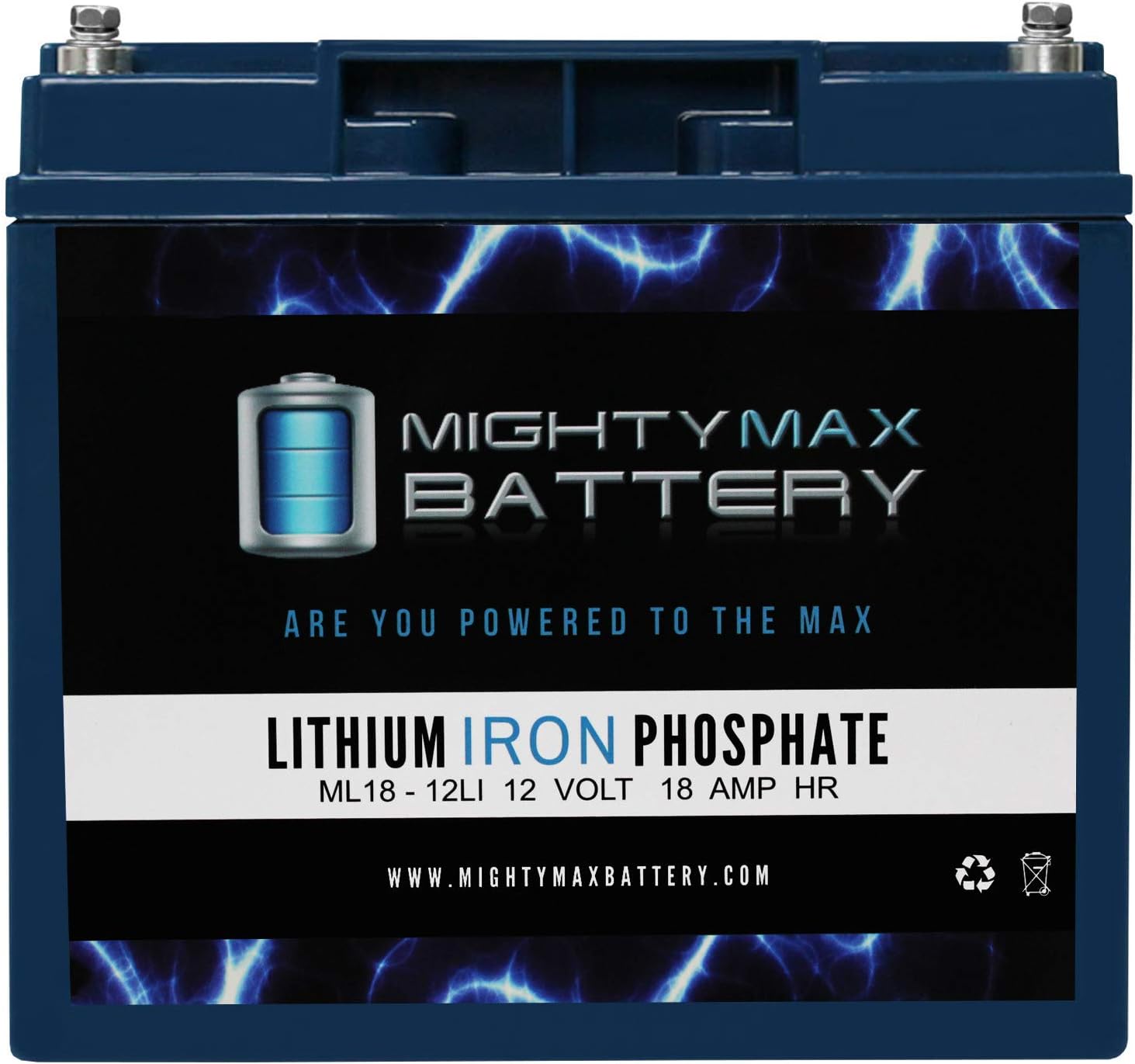 Mighty Max Battery Batería de repuesto de litio de 12V 18AH para XPower PowerSource 1500