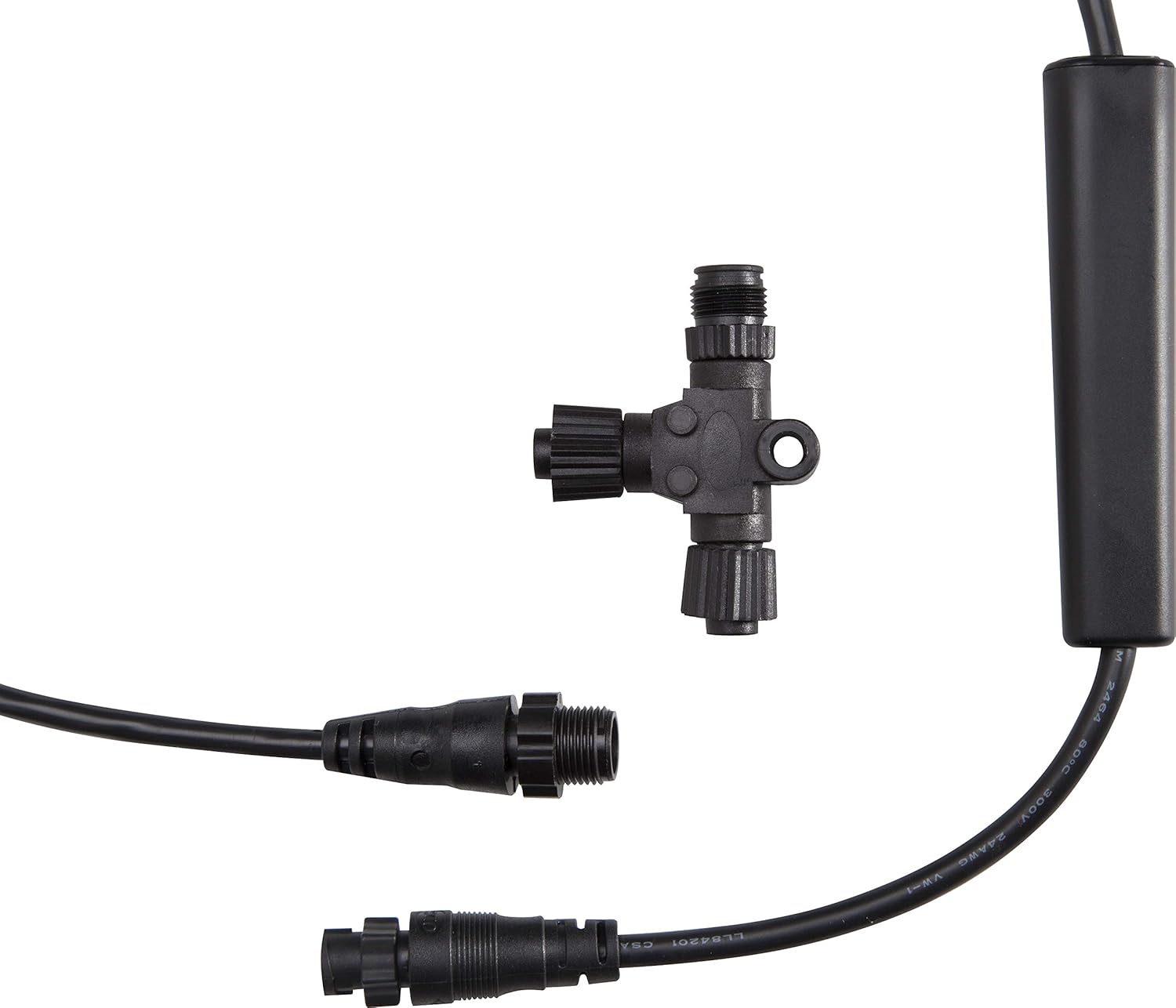 MotorGuide 8M0092085 Kit de pasarela GPS Pinpoint serie Xi – Para motores de arrastre Xi3 y Xi5 – Integración GPS Sonar – Conector T, negro