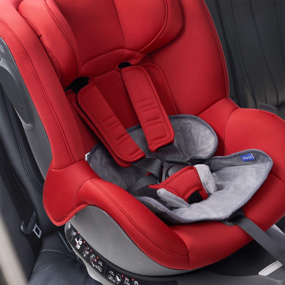 INFANZIA Almohadilla de asiento seco, protector de acolchado grueso con forro impermeable, almohadilla para debajo de los asientos de coche para
