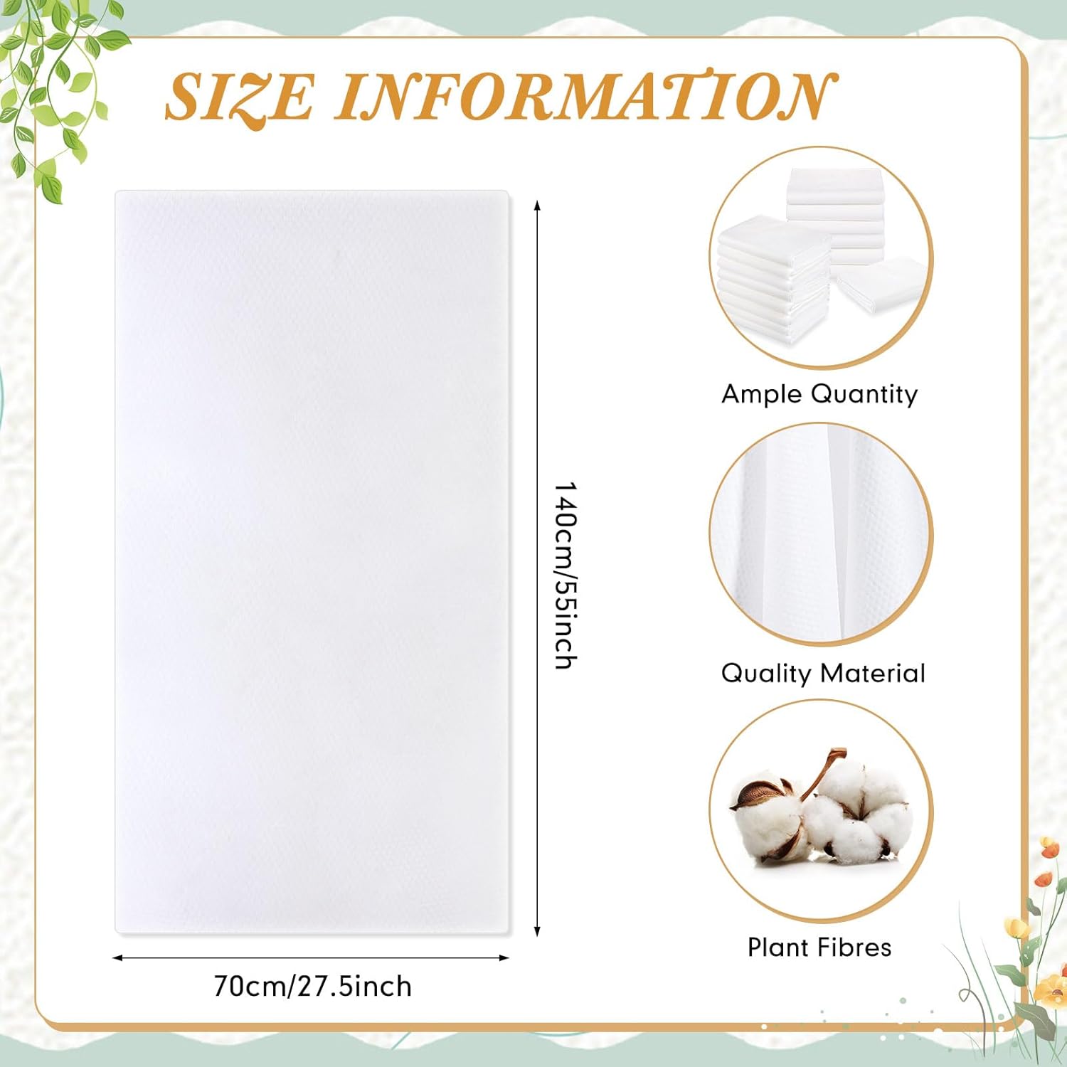 Buryeah 30 toallas de baño desechables de 27.5 x 55 pulgadas, color blanco, toalla de campamento de cuerpo grande, toallas desechables de secado