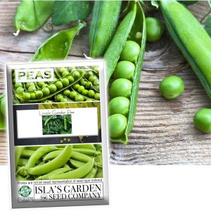 Lincoln Garden – Semillas de guisantes para plantar, más de 50 semillas tradicionales por paquete, semillas de jardín de Isla (semillas de jardín de Lincoln Garden – Semillas de guisantes para plantar, más de 50 semillas tradicionales por paquete, semillas de jardín de Isla (semillas de jardín de