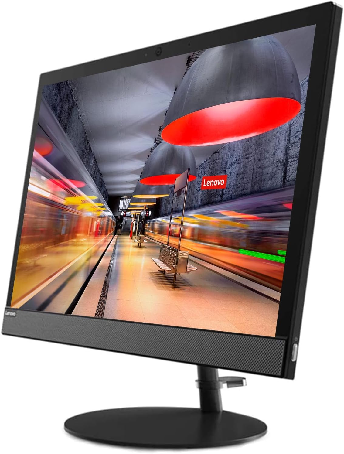 Lenovo Escritorio empresarial todo en uno, pantalla AIO HD+ de 19.5, 16 GB de RAM, SSD PCIe de 2 TB, procesador Intel de doble núcleo, DVD-RW,