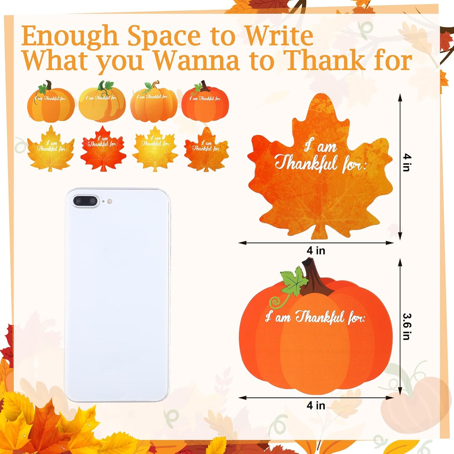 Yeaqee 120 piezas de recortes de hojas de arce de calabaza, Acción de Gracias, otoño, aula, decoración de tablón de anuncios, hojas de arce,