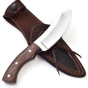 Nessmuk – Cuchillo de caza de hoja fija de 8.75 pulgadas, cuchillo de caza de supervivencia al aire libre, cuchillo de campamento, cuchillo de Nessmuk – Cuchillo de caza de hoja fija de 8.75 pulgadas, cuchillo de caza de supervivencia al aire libre, cuchillo de campamento, cuchillo de