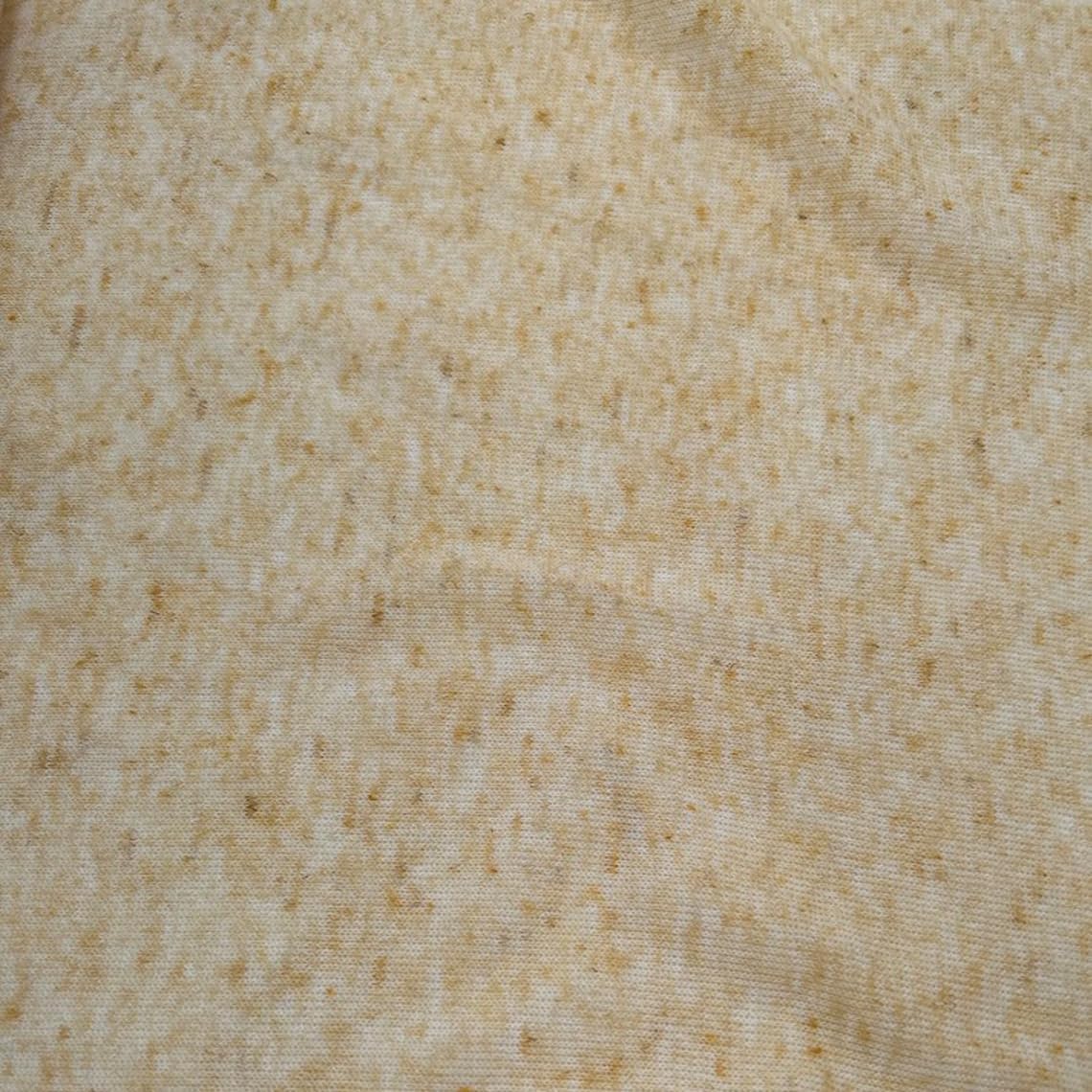Stylish FABRIC Jersey Knit Triblend Stretch con textura de dos tonos, tela de ropa, ropa casual, proyectos de bricolaje, amarillo 1 yarda