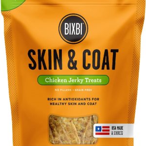 BIXBI – Golosinas para perros totalmente naturales, soporte para piel, inmune y articulaciones, sabor salmón, res y pollo BIXBI – Golosinas para perros totalmente naturales, soporte para piel, inmune y articulaciones, sabor salmón, res y pollo