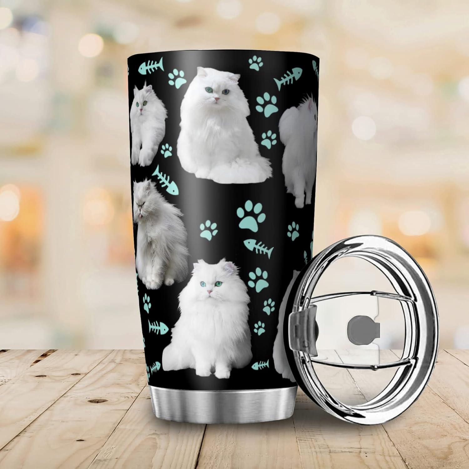 Vaso de café de acero inoxidable con tapa abatible, con aislamiento al vacío, taza de viaje para bebida helada, taza de viaje para oficina, tazas de