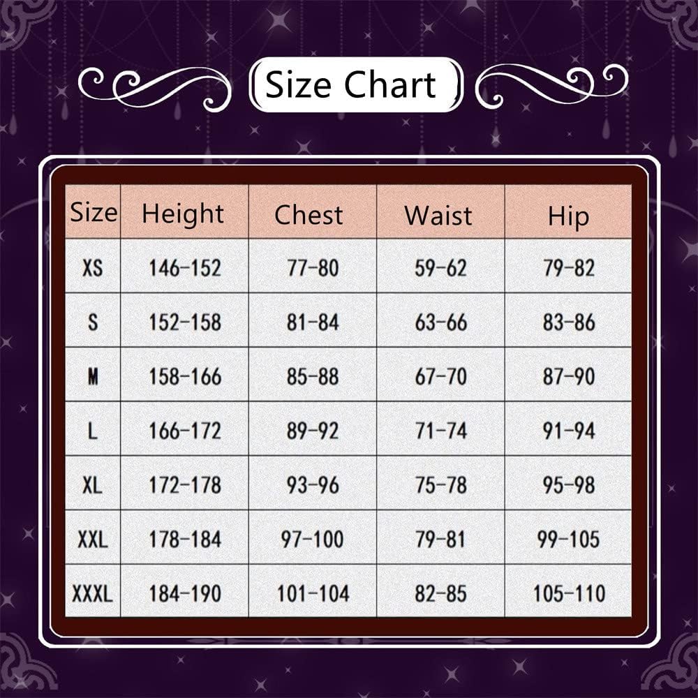 Weixu Game All Characters – Disfraz de cosplay para Halloween, traje de carnaval para mujeres y hombres