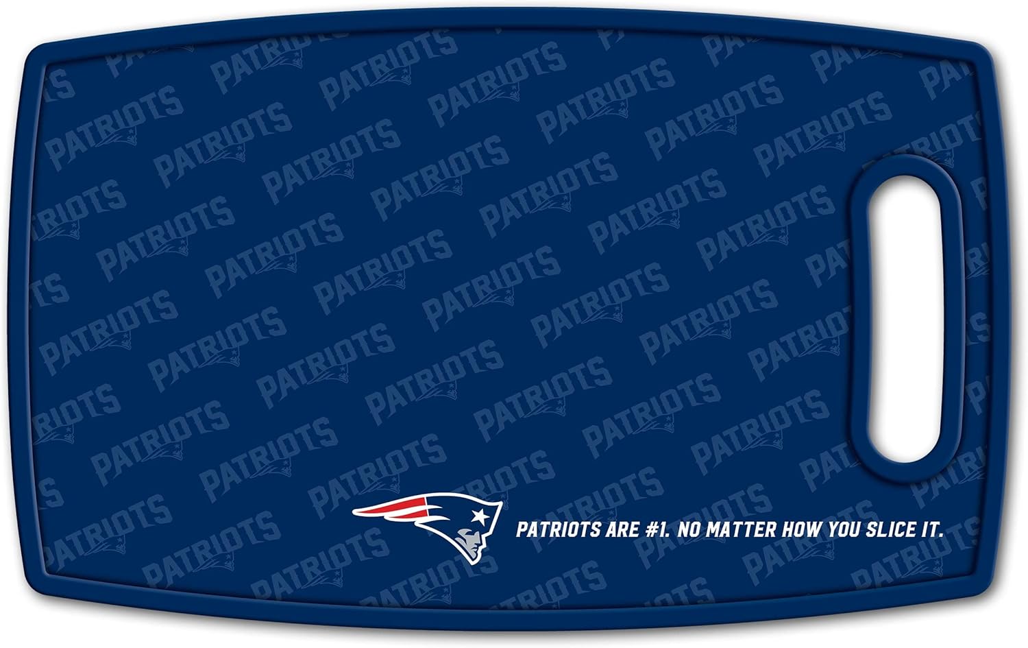 YouTheFan NFL New England Patriots Logo Series Tabla de cortar