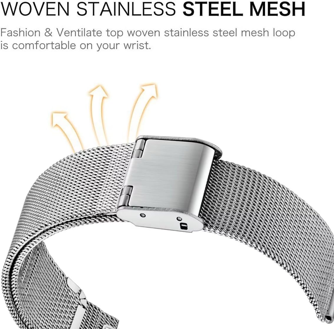 Compatible con Xiaomi Redmi Watch 3 Active Bandas, correa de repuesto de metal de acero inoxidable para reloj inteligente Redmi Watch 3 Active Smart