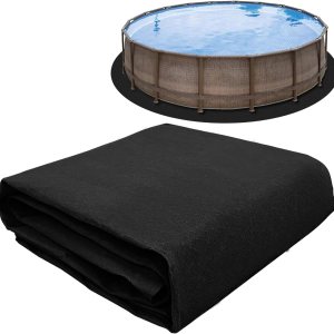 18Foot Eco-Friendly Round Pool Liner Pad – Prevent Punctures and Extend The Life of Your Above Ground Swimming Pool or Hot Tub Liner, Eco-Friendly 18Foot Eco-Friendly Round Pool Liner Pad – Prevent Punctures and Extend The Life of Your Above Ground Swimming Pool or Hot Tub Liner, Eco-Friendly