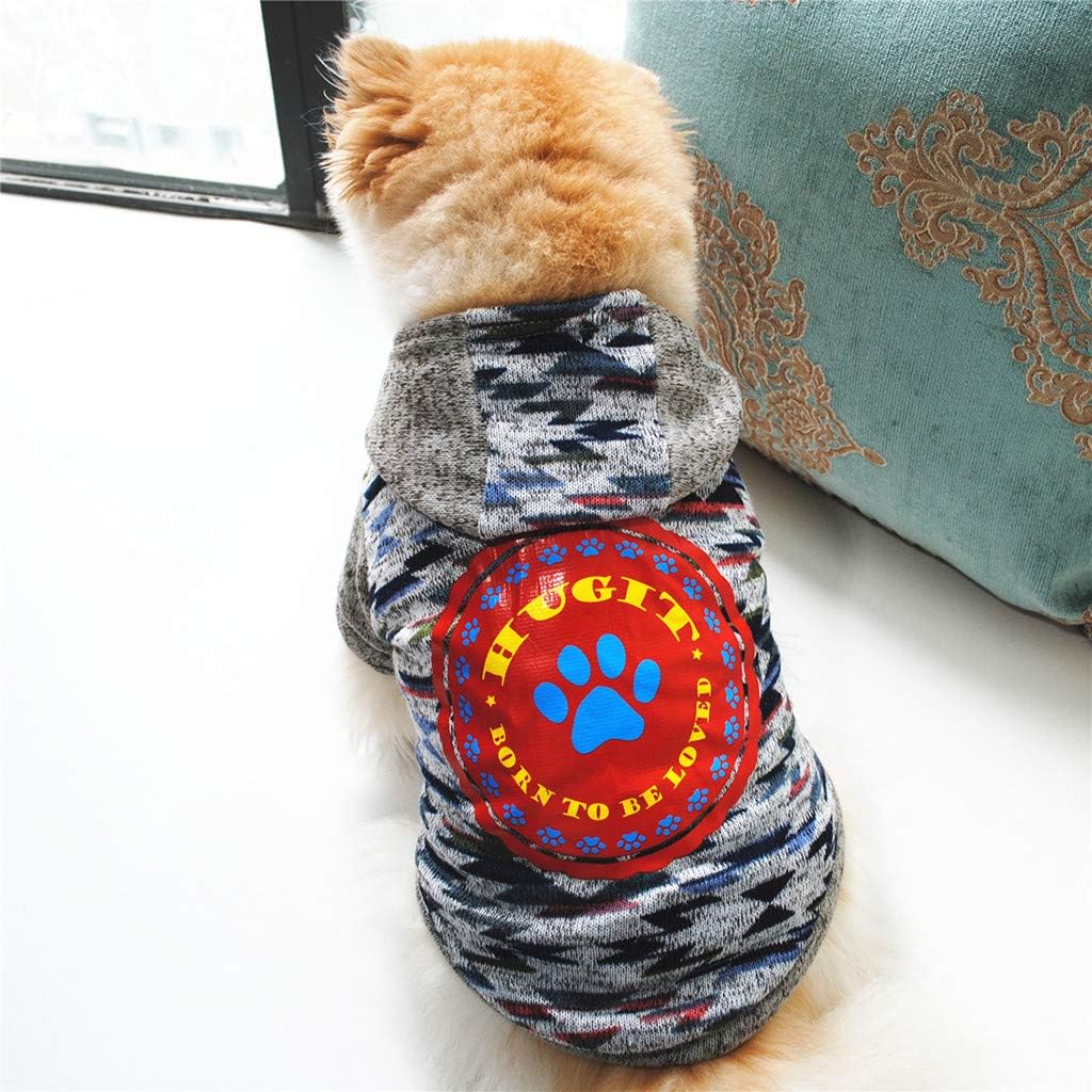 Ropa para mascotas para perros, sudadera con capucha para perro, sudadera suave con capucha para perros pequeños, camisas para perros grandes, niños