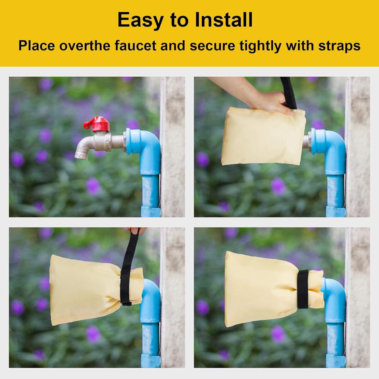 Funda de prevención aislada – Cubierta de interruptor de vacío a presión – Cubiertas de bomba de pozo de agua de invierno Cubierta de válvula de