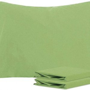 NTBAY Juego de 2 fundas de almohada estándar, 1800 hilos, 100 % microfibra cepillada, súper suaves y acogedoras, resisten arrugas, decoloración y NTBAY Juego de 2 fundas de almohada estándar, 1800 hilos, 100 % microfibra cepillada, súper suaves y acogedoras, resisten arrugas, decoloración y