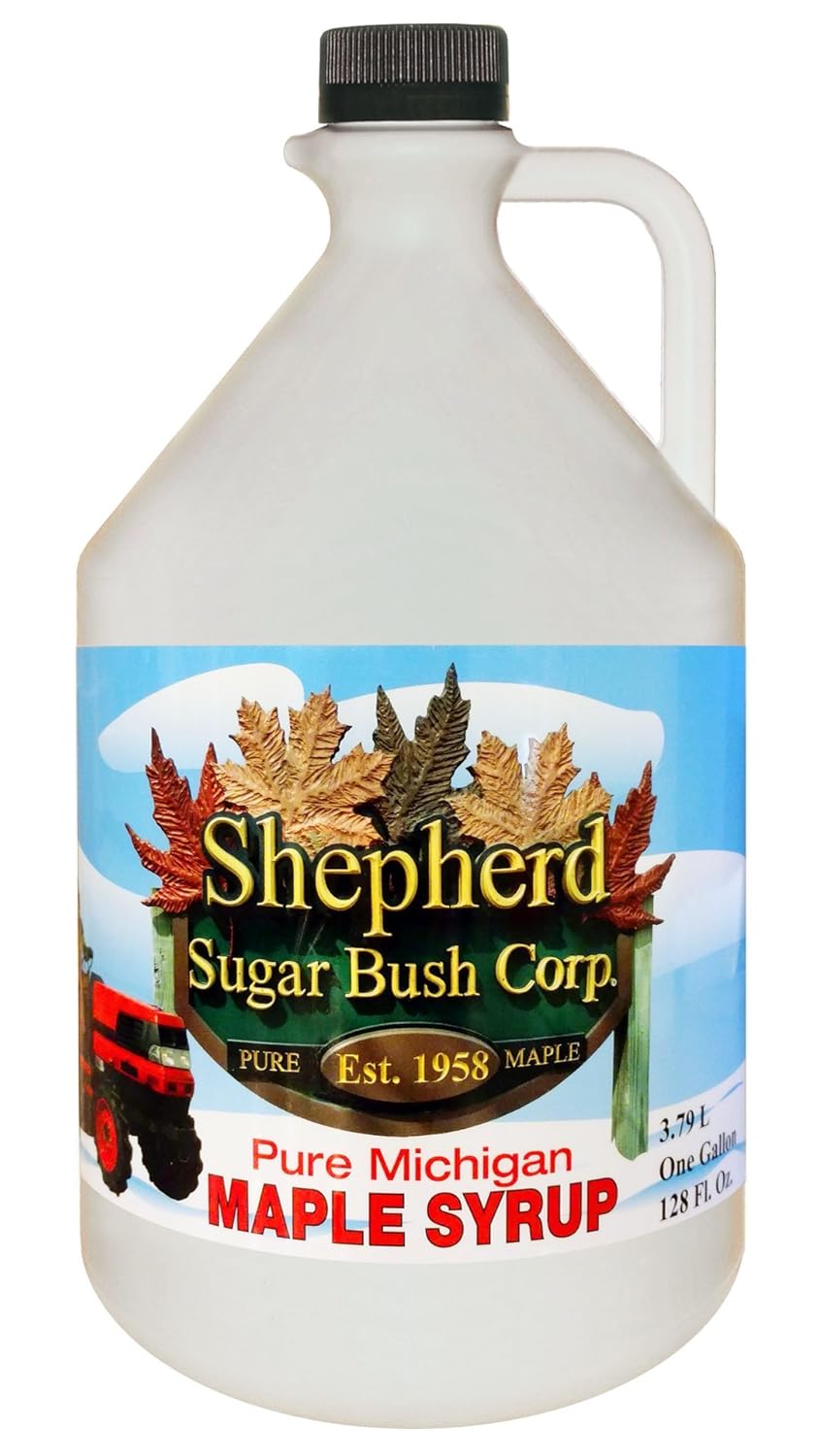 Shepherd Sugar Bush Galón de jarabe de arce Michigan (3.78 L)