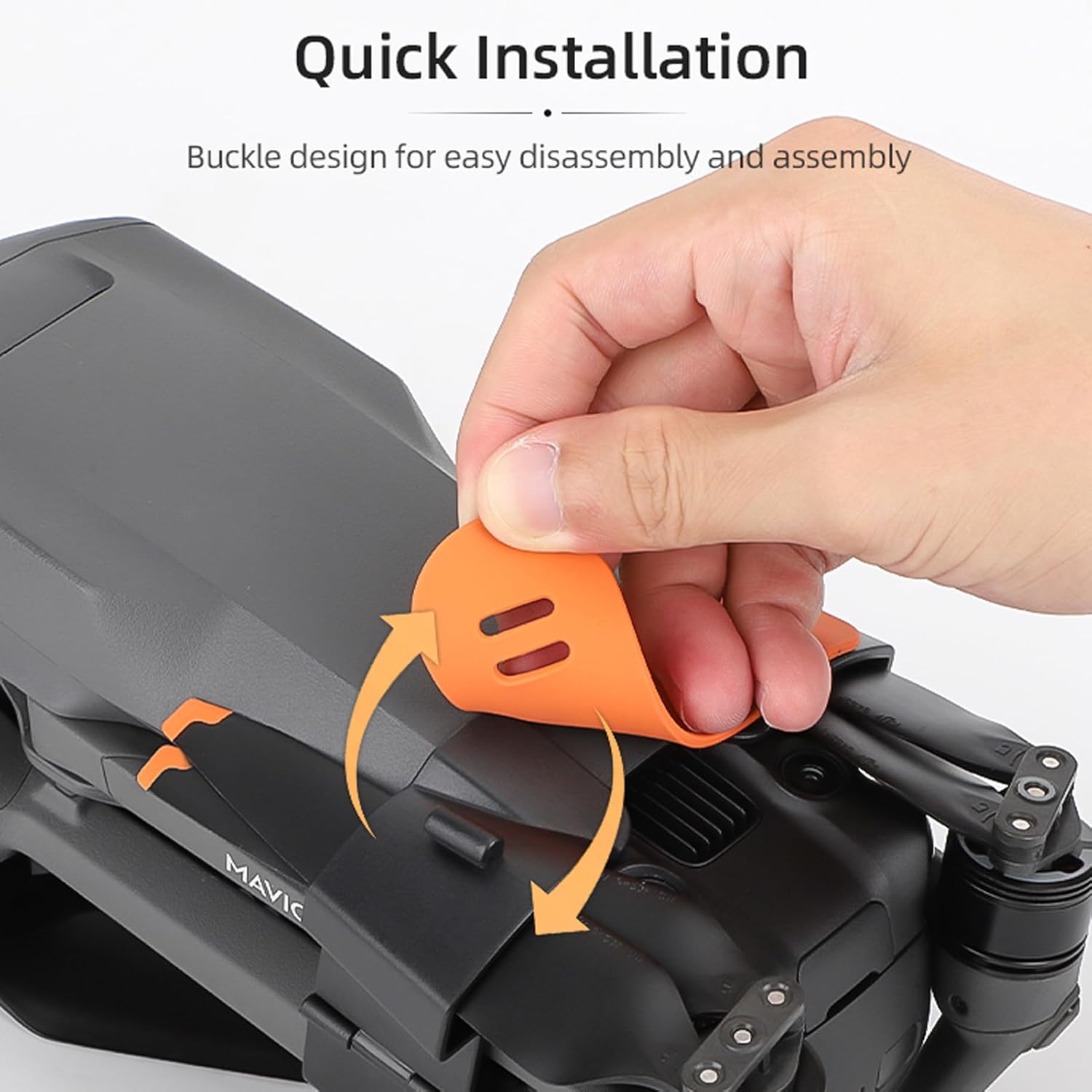 Mavic 3 Soporte de hélice para DJI Mavic 3Mavic 3 Pro Cámara Drone Accesorios, Hélices de silicona Protector Protector Estabilizador Cubierta