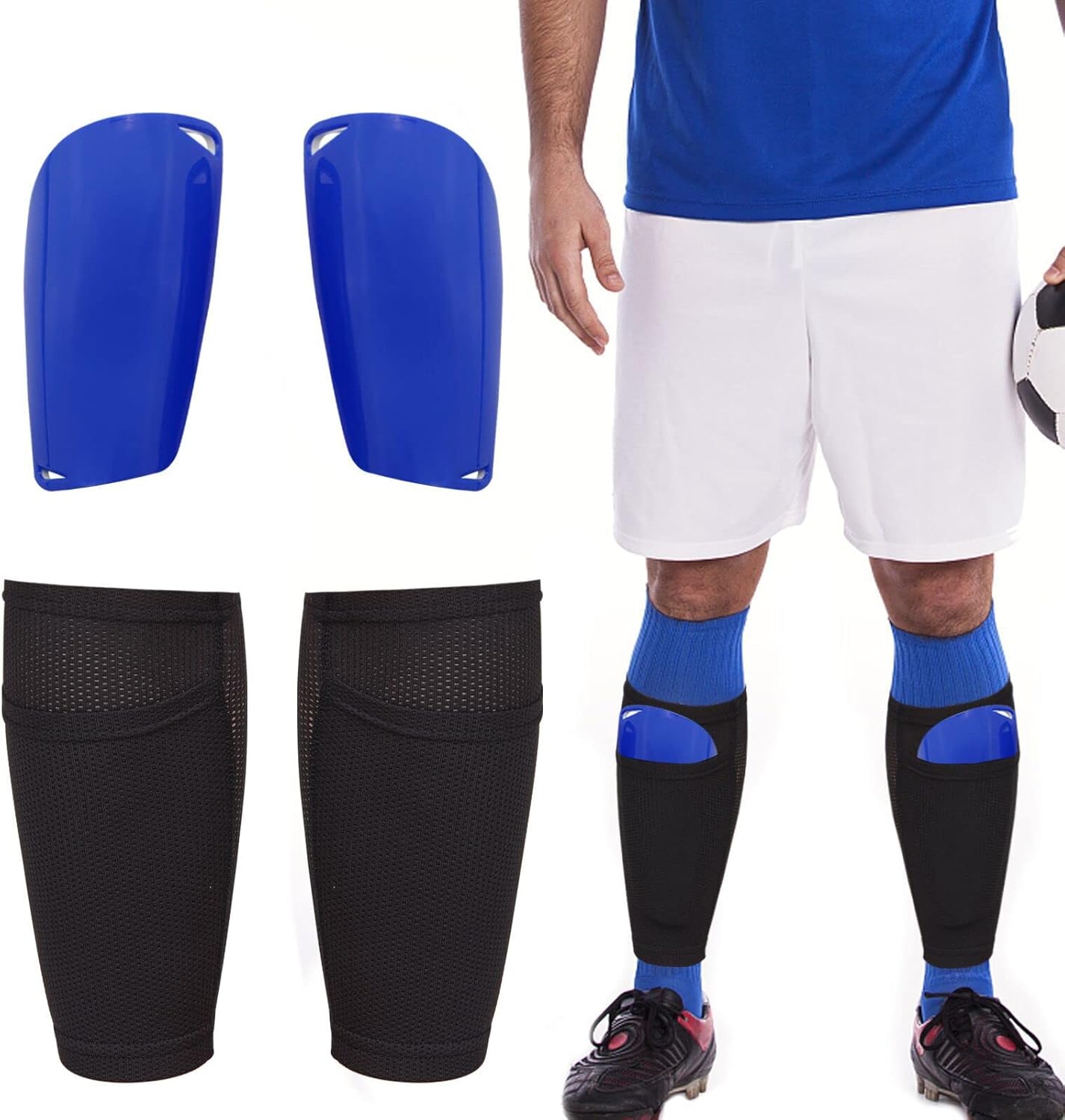 Soccer Shin Guards for Kids Youth Adults,Shin Guards Sleeves Shin Pads for Boys Girls,Shin Guards Soccer Youth,Kids Shin Guards for Soccer Boys