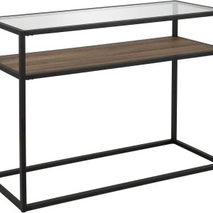 Addison – Mesa consola rectangular de 42 pulgadas de ancho en bronce ennegrecido Addison – Mesa consola rectangular de 42 pulgadas de ancho en bronce ennegrecido