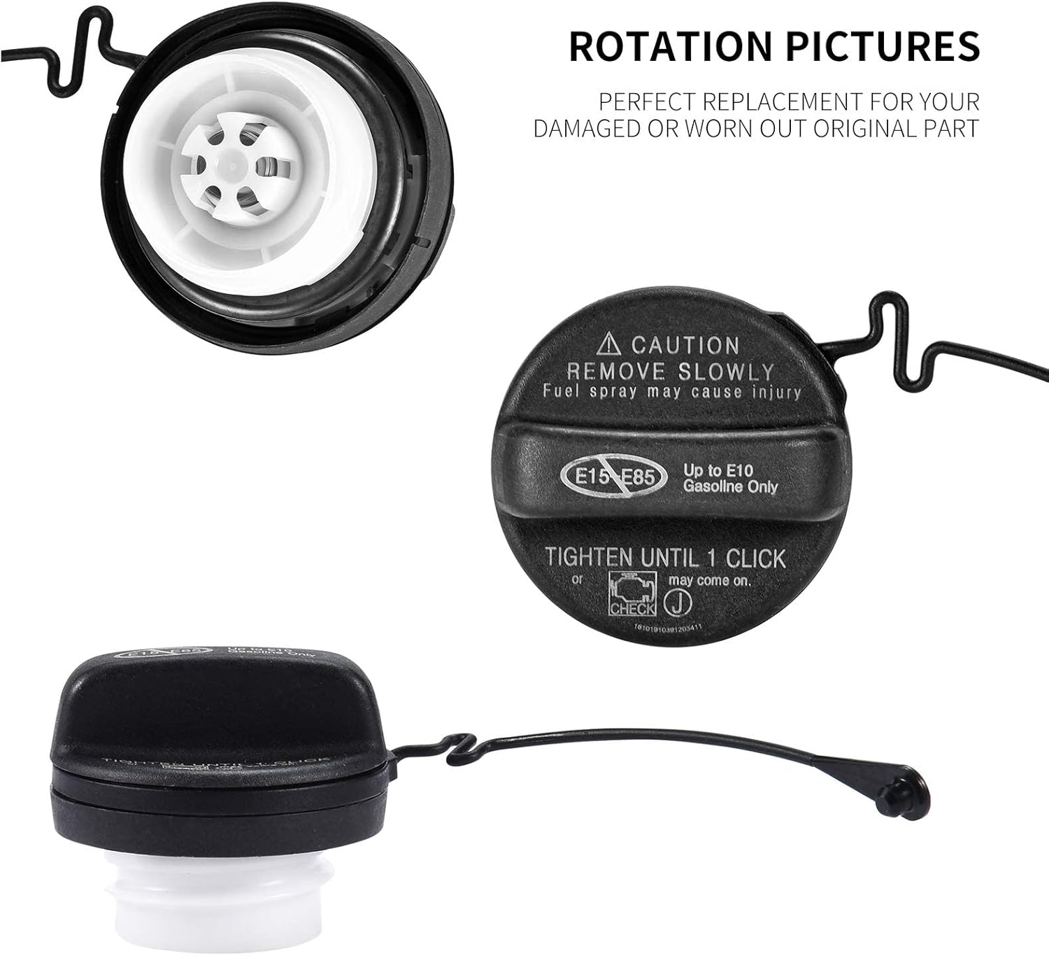 Tapa de depósito de combustible 77300-06040 7730006040 se adapta a To-yota 4Runner Avalon Camry Corolla Highlander Matrix RAV4 Tacoma Le-xus ES350