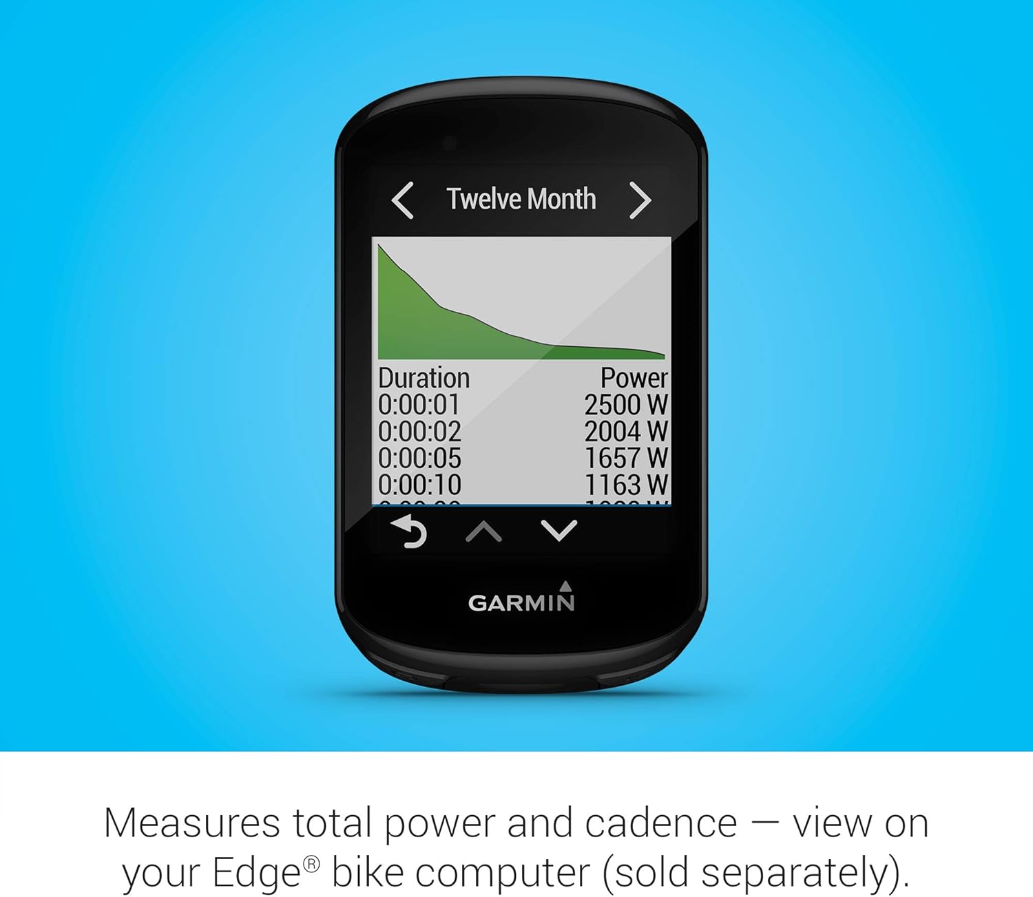 Garmin Rally RS100, medidor de potencia de detección única, compatible con tacos SHIMANO SPD-SL