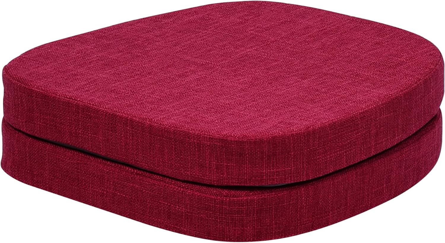 baibu Juego de 2 cojines metálicos de 14 x 14 pulgadas para sillas de comedor con lazos, cojines metálicos antideslizantes para sillas de comedor