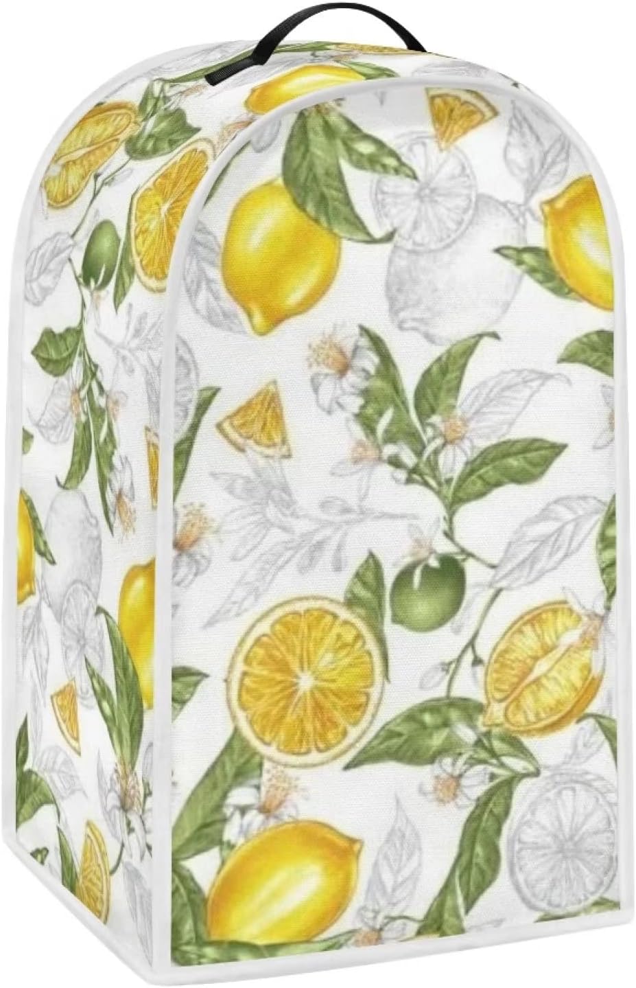 Limón Blender – Funda protectora para batidora de cocina con mango superior, funda protectora de licuadora lavable, bolsa organizadora para batidora