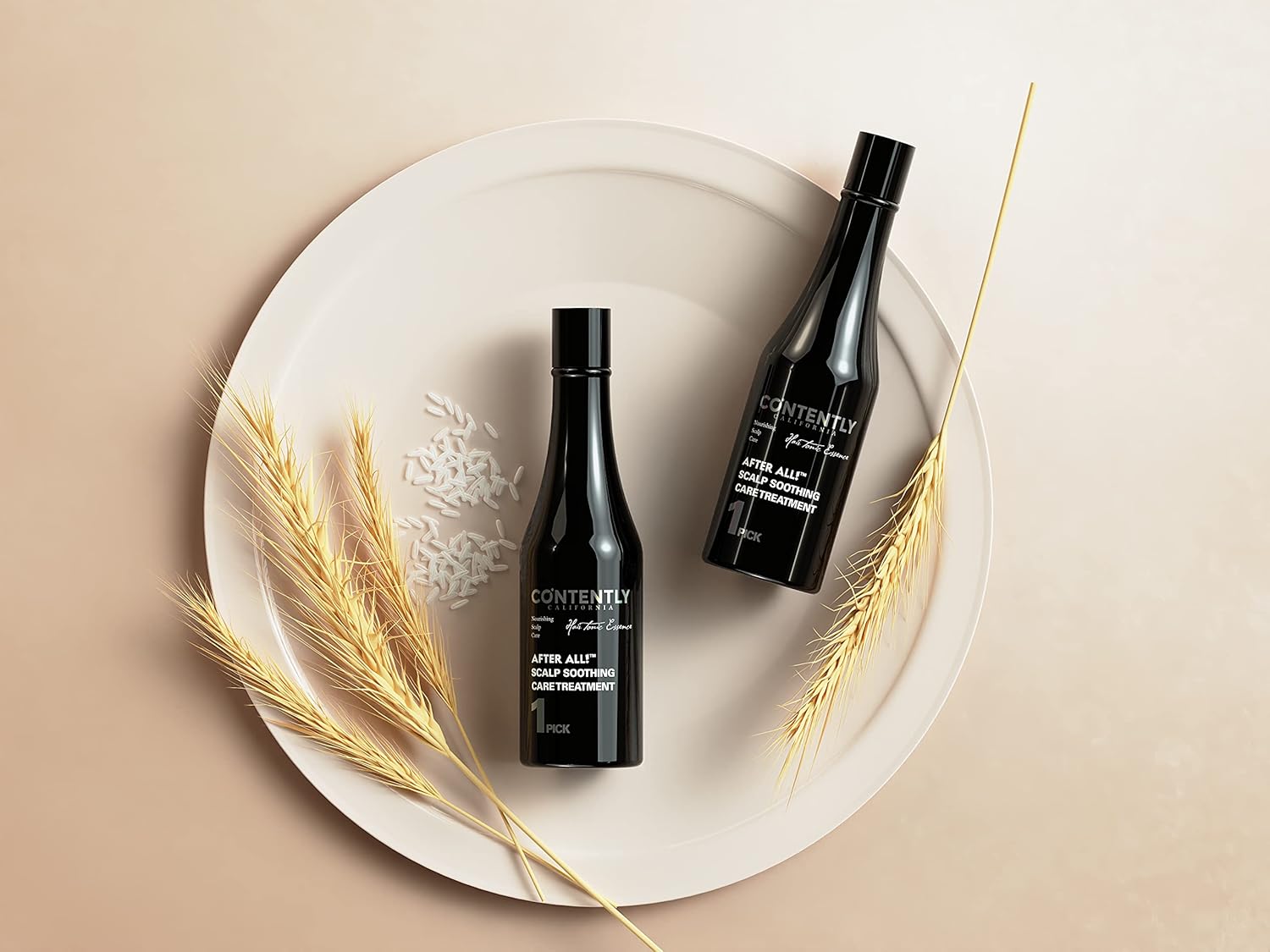 Contently Después de todo! Champú revitalizante 10.14 onzas líquidas Champú voluminizador para el cuero cabelludo más fuerte y saludable rico en