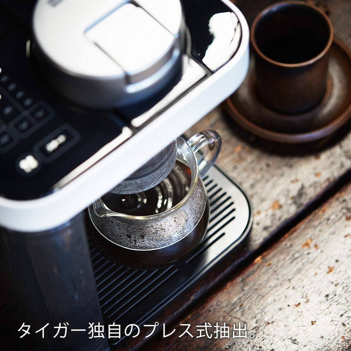TIGER Cafetera “GX (GRAND X)” ACQ-X020WF (Frost White)Productos genuinos nacionales de Japón
