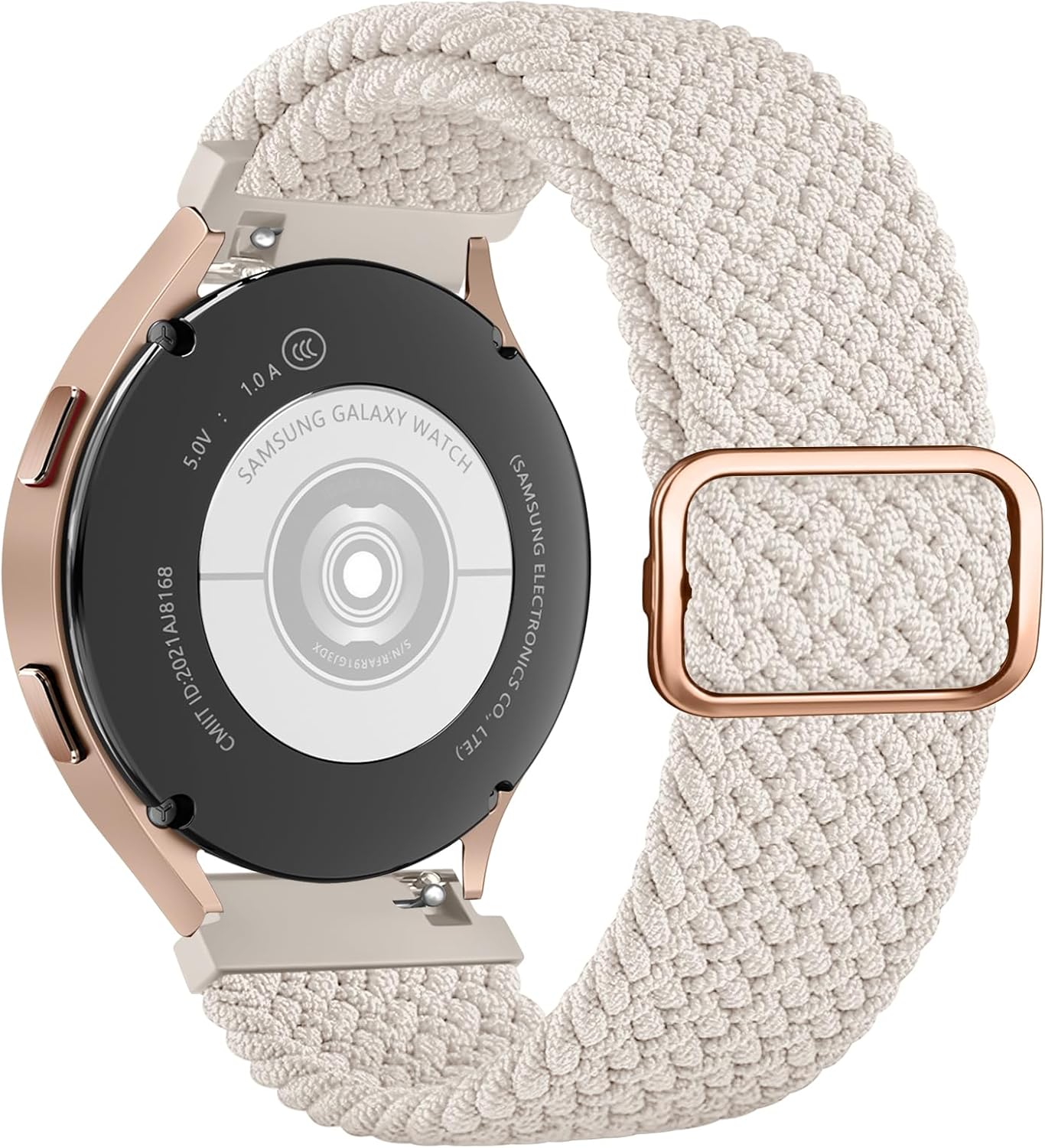 Tobfit Correas de nailon trenzadas compatibles con Samsung Galaxy Watch 5 de 1.575 pulgadas, 1.732 pulgadas, Galaxy Watch 4 de 1.575 pulgadas, 1.732