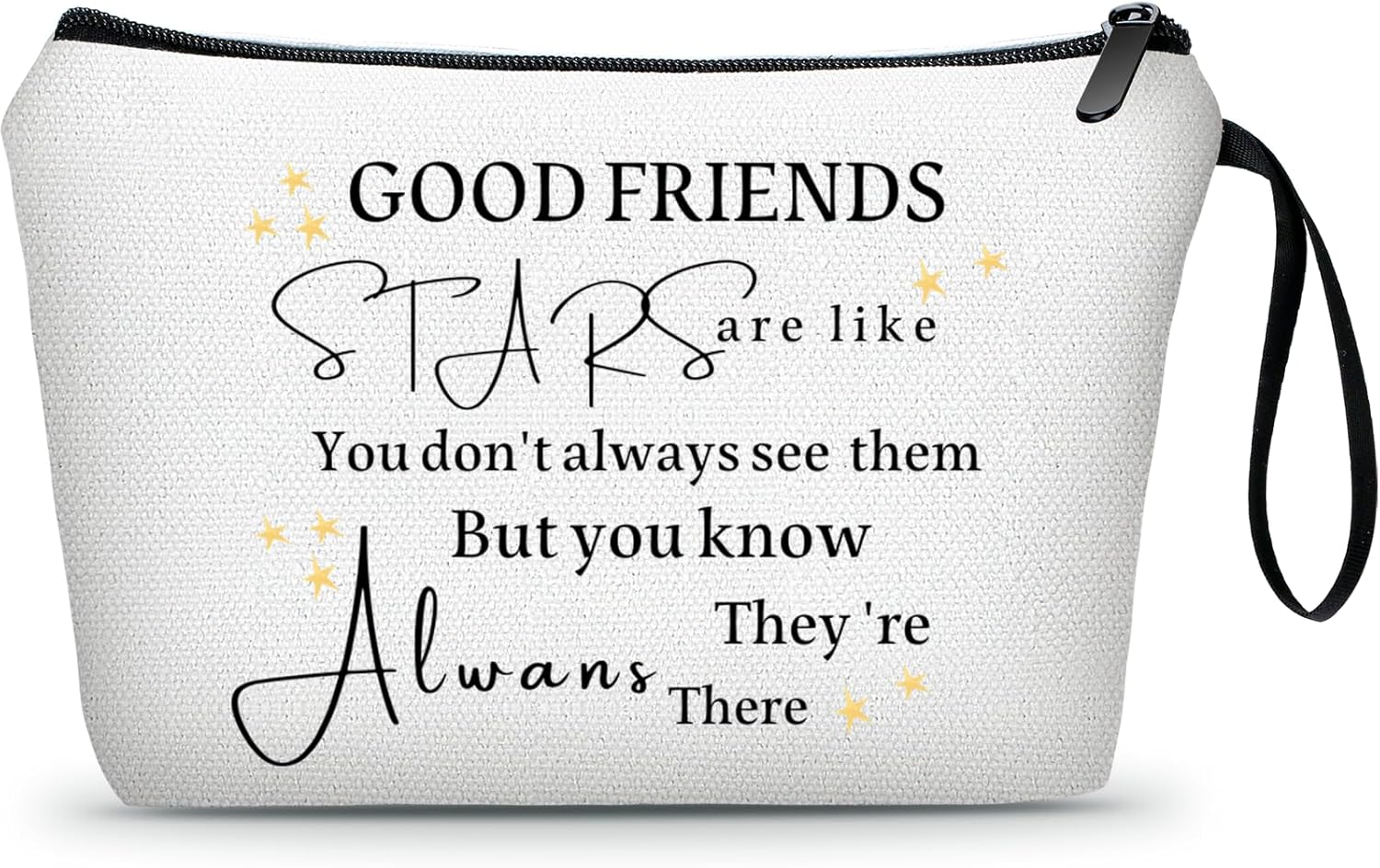 Regalos de amistad para mujeres, mujeres, mejores amigas, hermanas, niñas, pequeñas bolsas de maquillaje, bolsas de cosméticos de regalo para