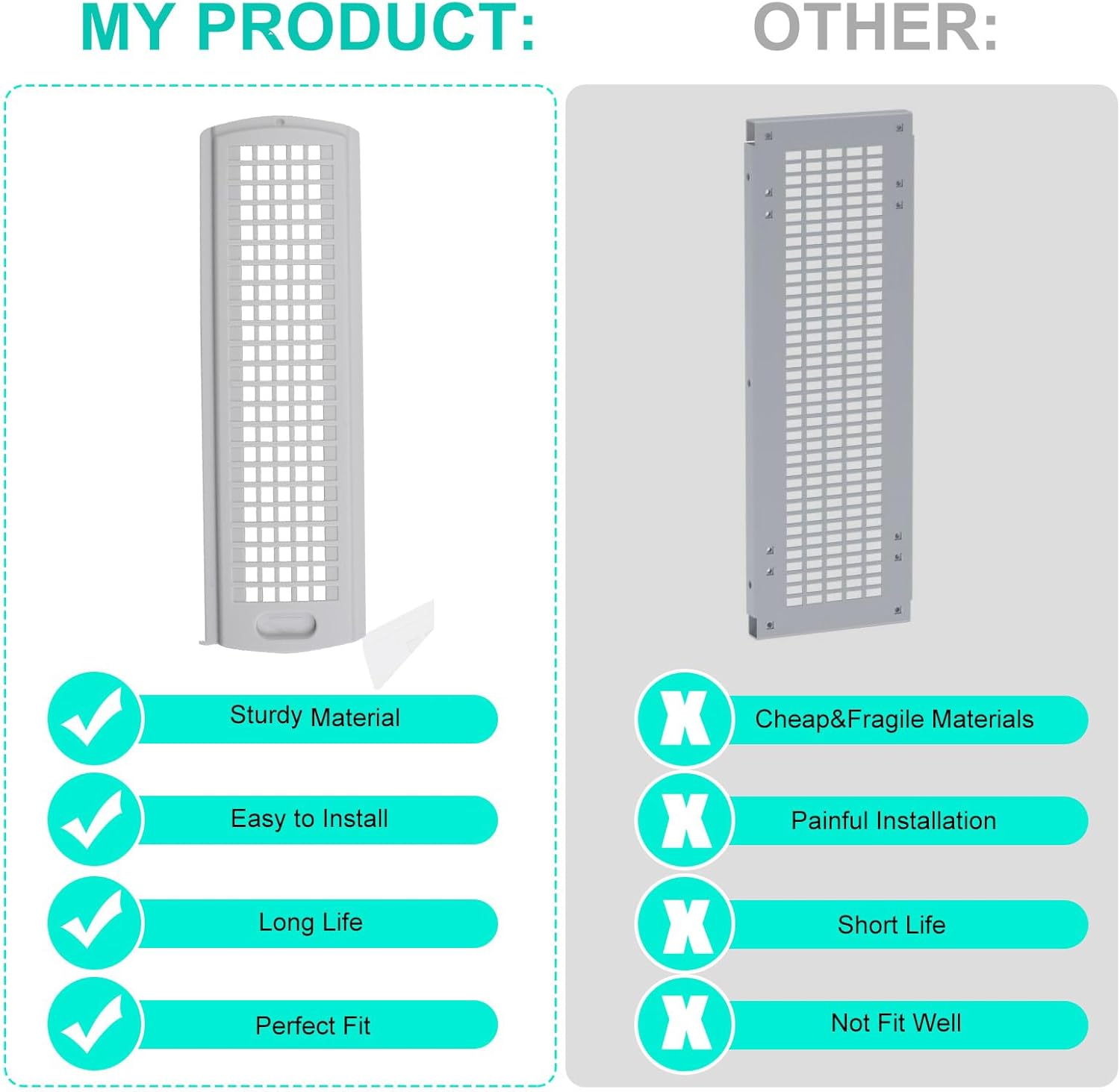 Nuevo WE01X25914 Filtro de pantalla de pelusa para secadora compatible con GE, lavadora y secadora Hotpoint