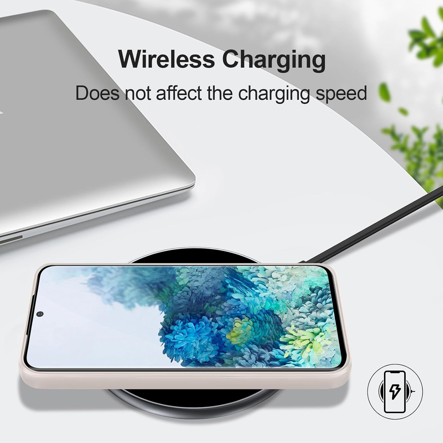 Funda de silicona compatible con Samsung Galaxy S20, funda de cuerpo completo sedoso suave al tacto con protección de cámara, funda a prueba de
