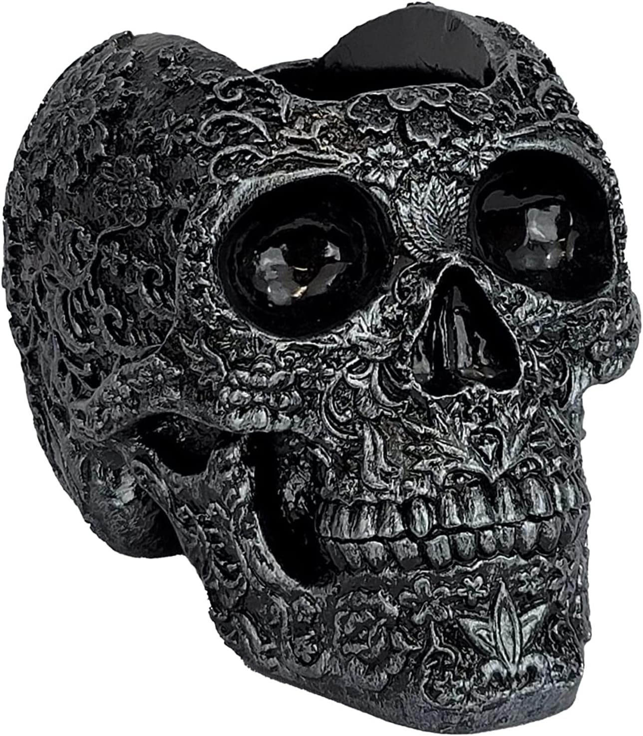 Coliseum Studio Inc Maceta de calavera  Decoración de calavera  Maceta con drenaje  Maceta de calavera  Para suculentas y cactus  Interiorexterior