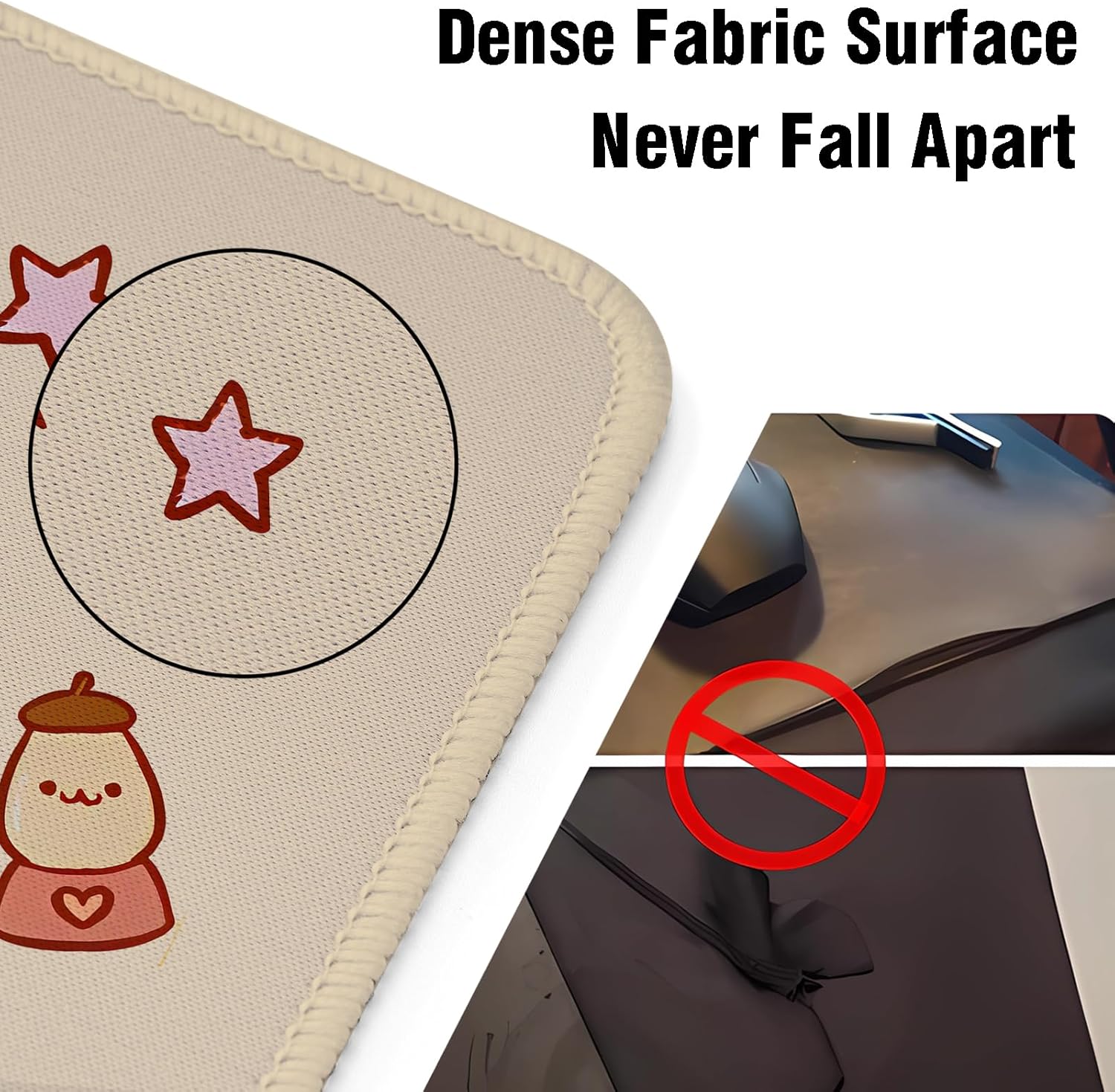 Alfombrilla de mouse de animación de dibujos animados para mujeres y hombres, amantes de las películas de televisión, regalos de cumpleaños,