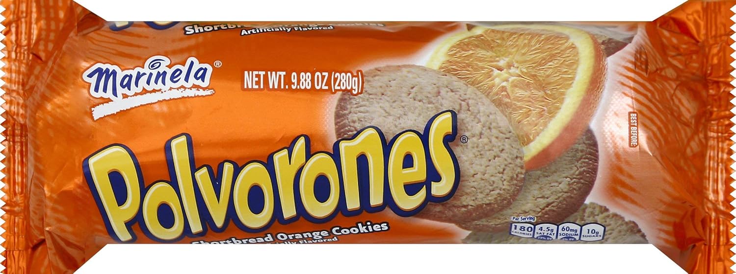 Marinella, Polvorones, Galletas de mantequilla de naranja
