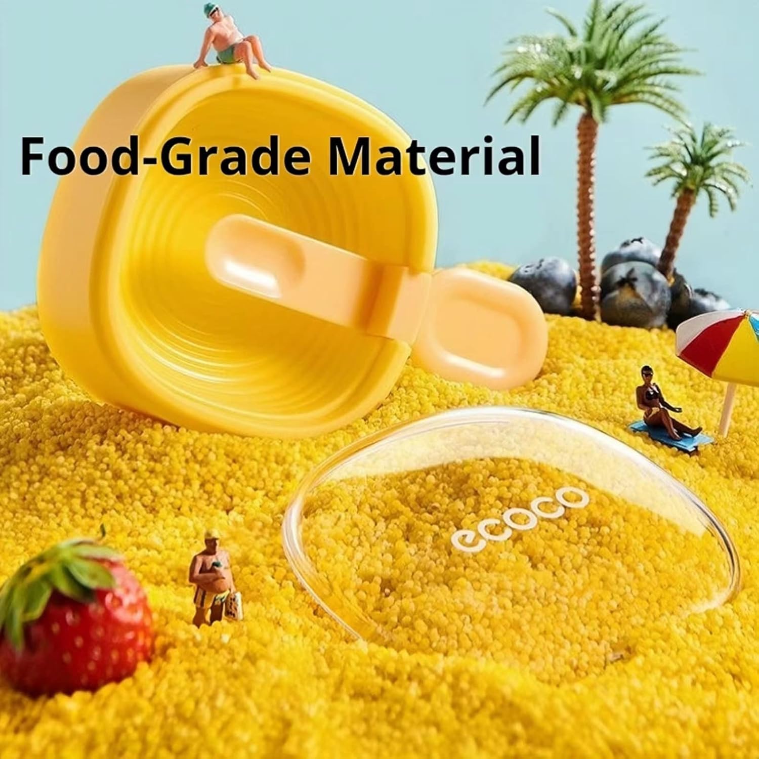 Juego de moldes para paletas con palillos, 1 a 2 piezas, moldes de silicona para hacer helados, moldes para helados, accesorios de cocina, fácil