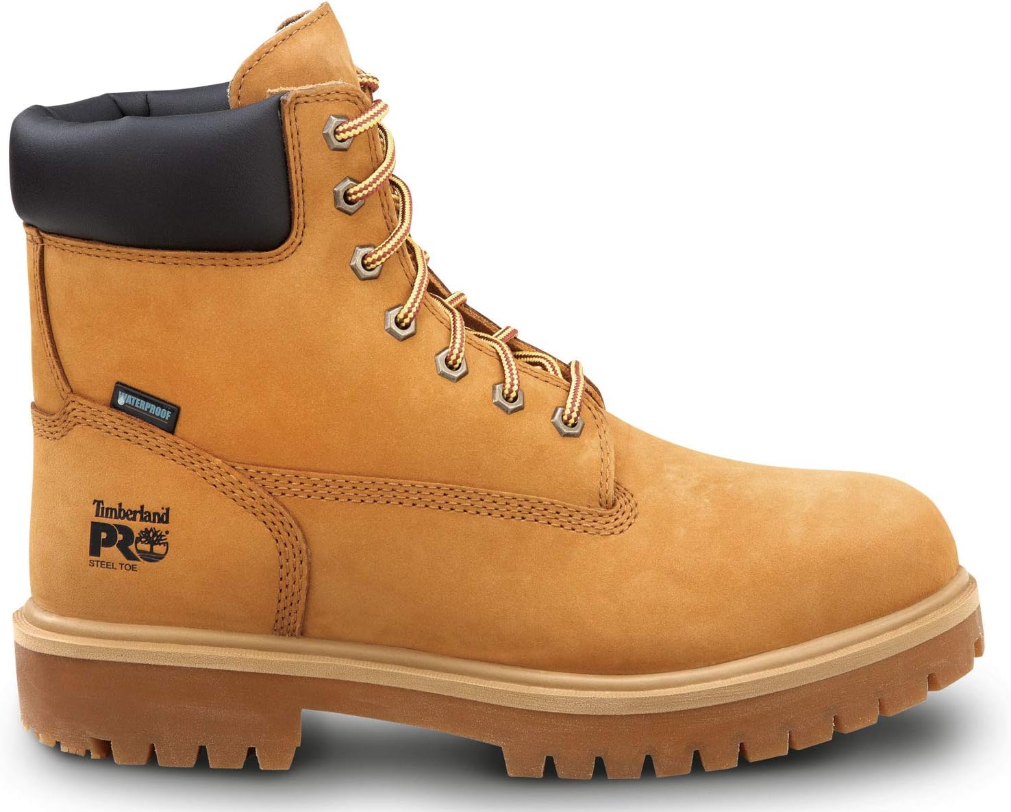 Timberland PRO 6IN Direct Attach MaxTRAX – Botas de trabajo antideslizantes con punta de acero para hombre