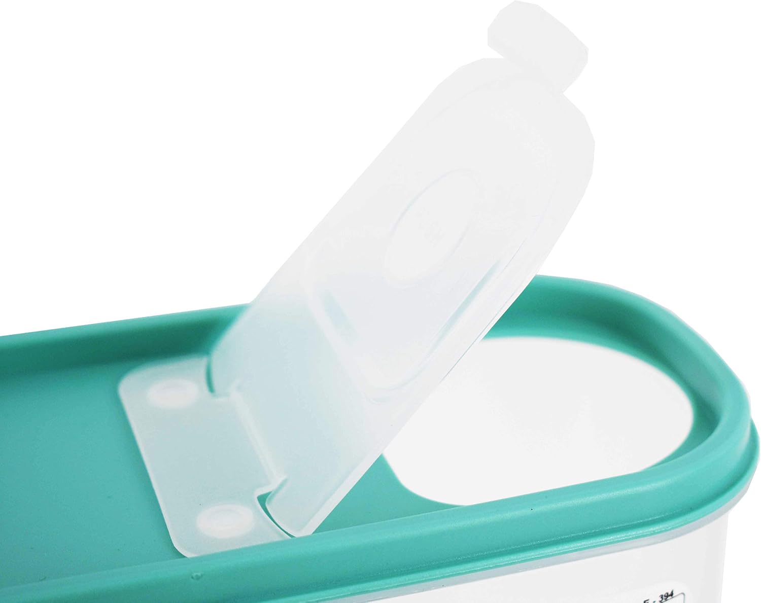 Uniware Contenedor de plástico libre de BPA para almacenamiento de alimentos (6 litros (6.3 cuartos de galón), 1 paquete