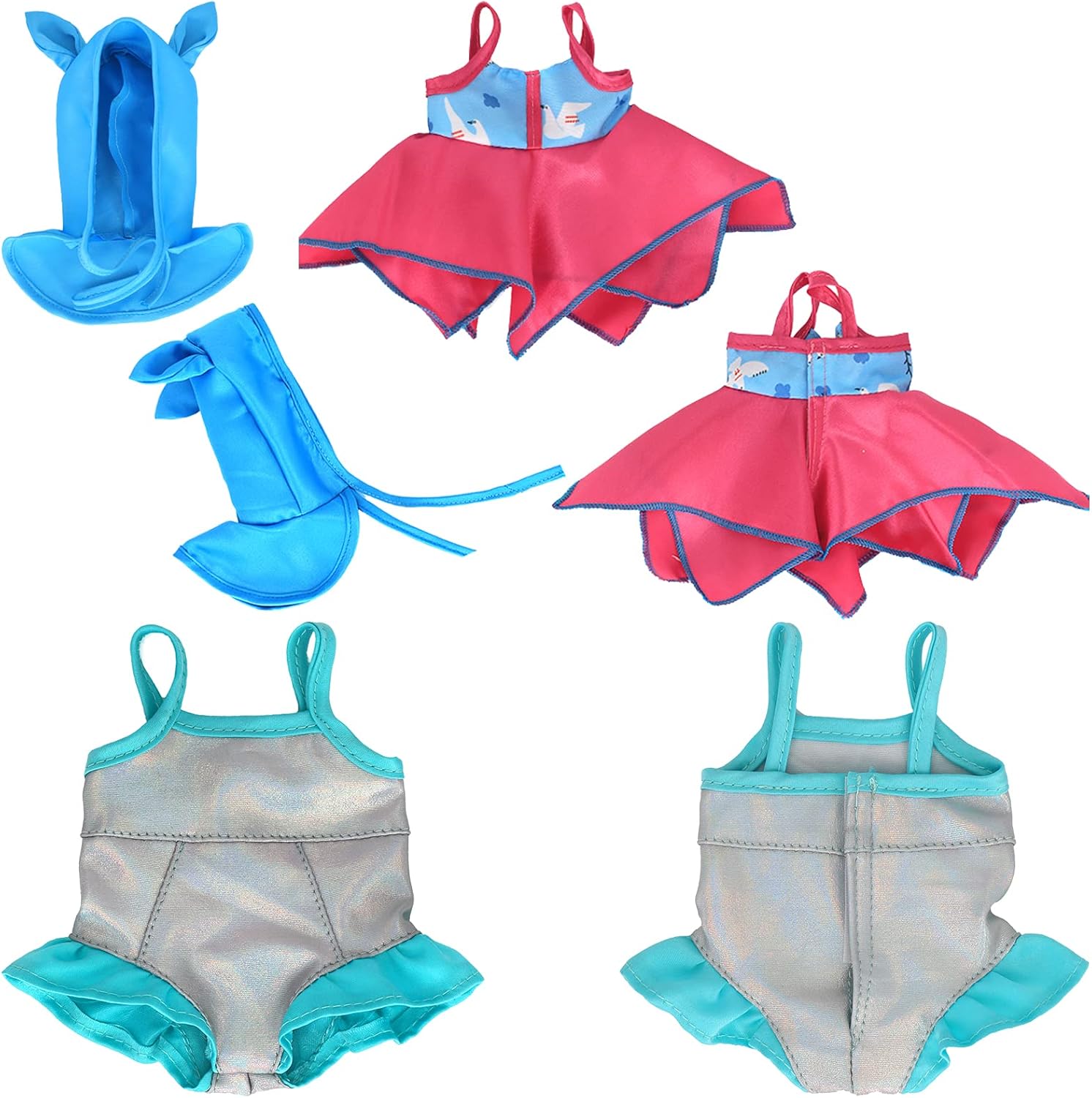 SOTOGO Ropa de muñeca de 16 piezas para muñecas Alive Baby Doll Clothing Fits 13, 14, 14.5 pulgadas, ropa y accesorios para muñecas americanas
