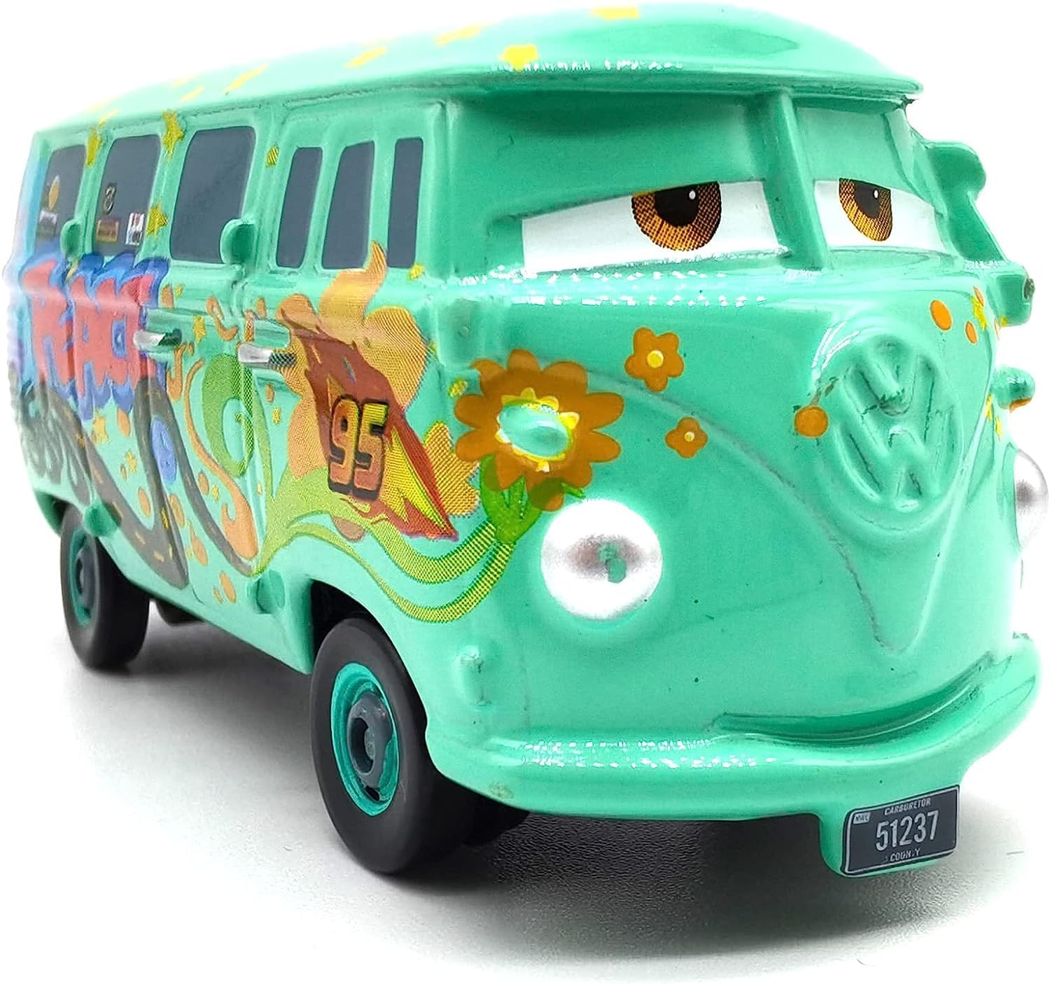 Juguete de coche de película Fillmore escala 155 Die-Casting Car Metal Alloy Boy Kid Toy