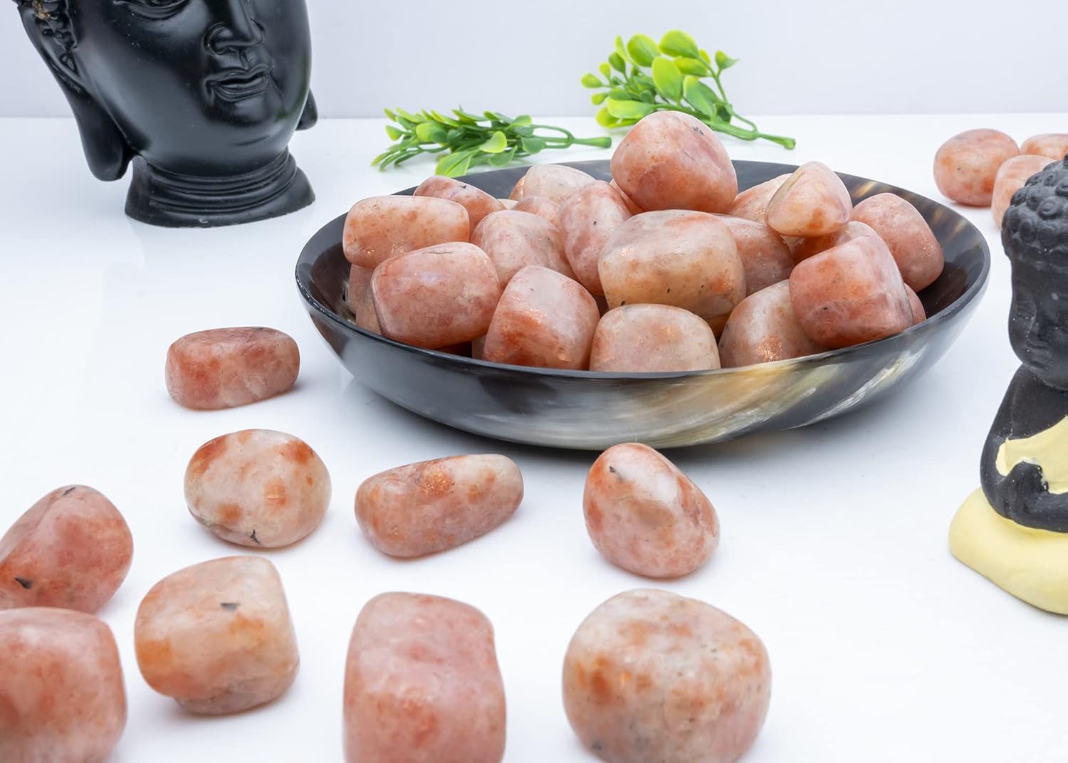 ZAICUS Piedras pulidas y cristales a granel, piedras preciosas irregulares pulidas naturales y cristales para Wicca, relleno de jarrón, fabricación