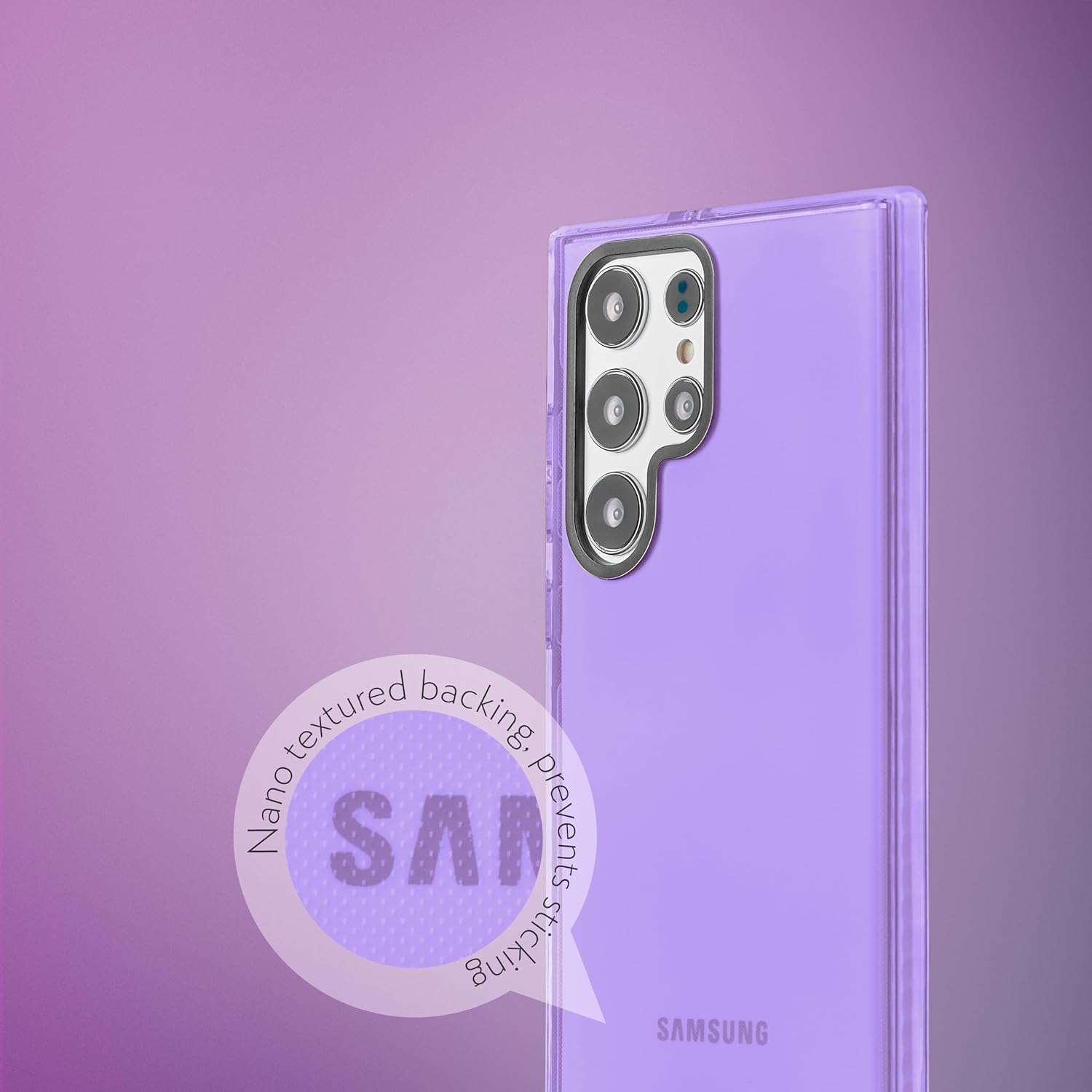 SteepLab Funda de barrera para Samsung Galaxy S23 Ultra (pantalla de 6.8 pulgadas), funda absorbente de impactos con protección completa contra